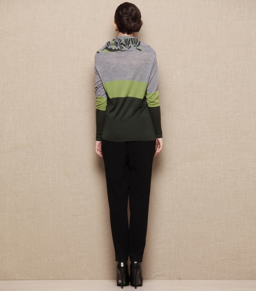 Elastic fiber fabric women pencil pants - Click Image to Close